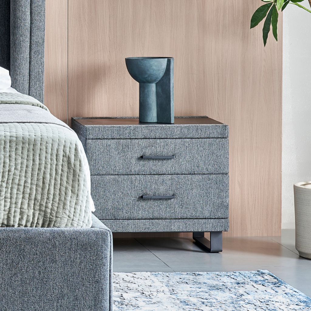 G4 Bedside Table styled in a modern bedroom