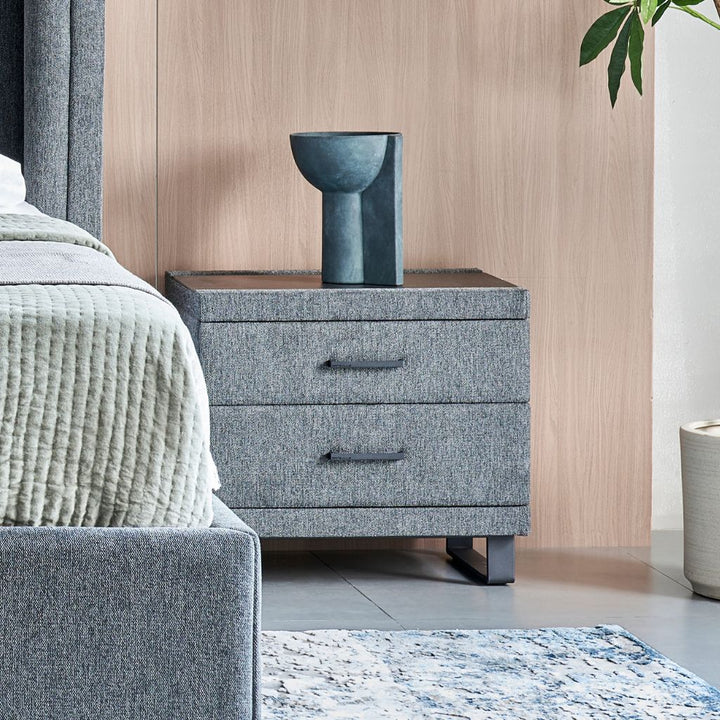G4 Bedside Table styled in a modern bedroom
