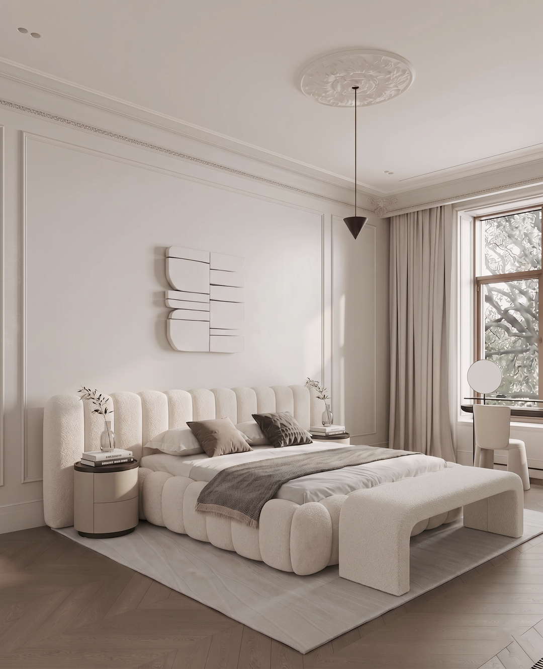 GC2550 Upholstered Bed