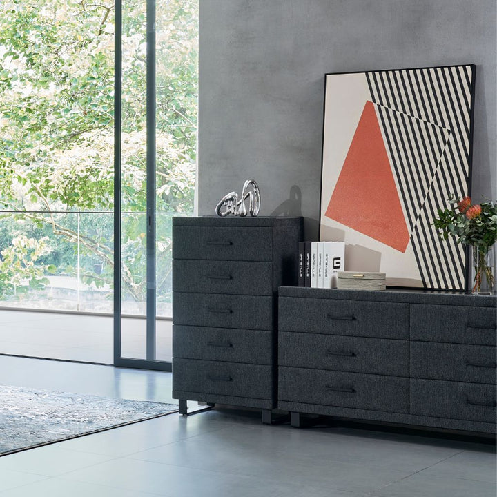 G4 Dresser styled in a modern bedroom