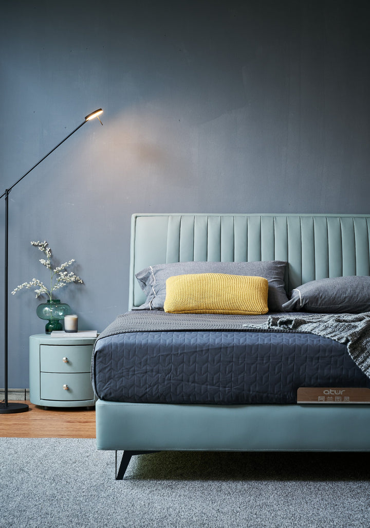 A-WF019 Upholstered Bed