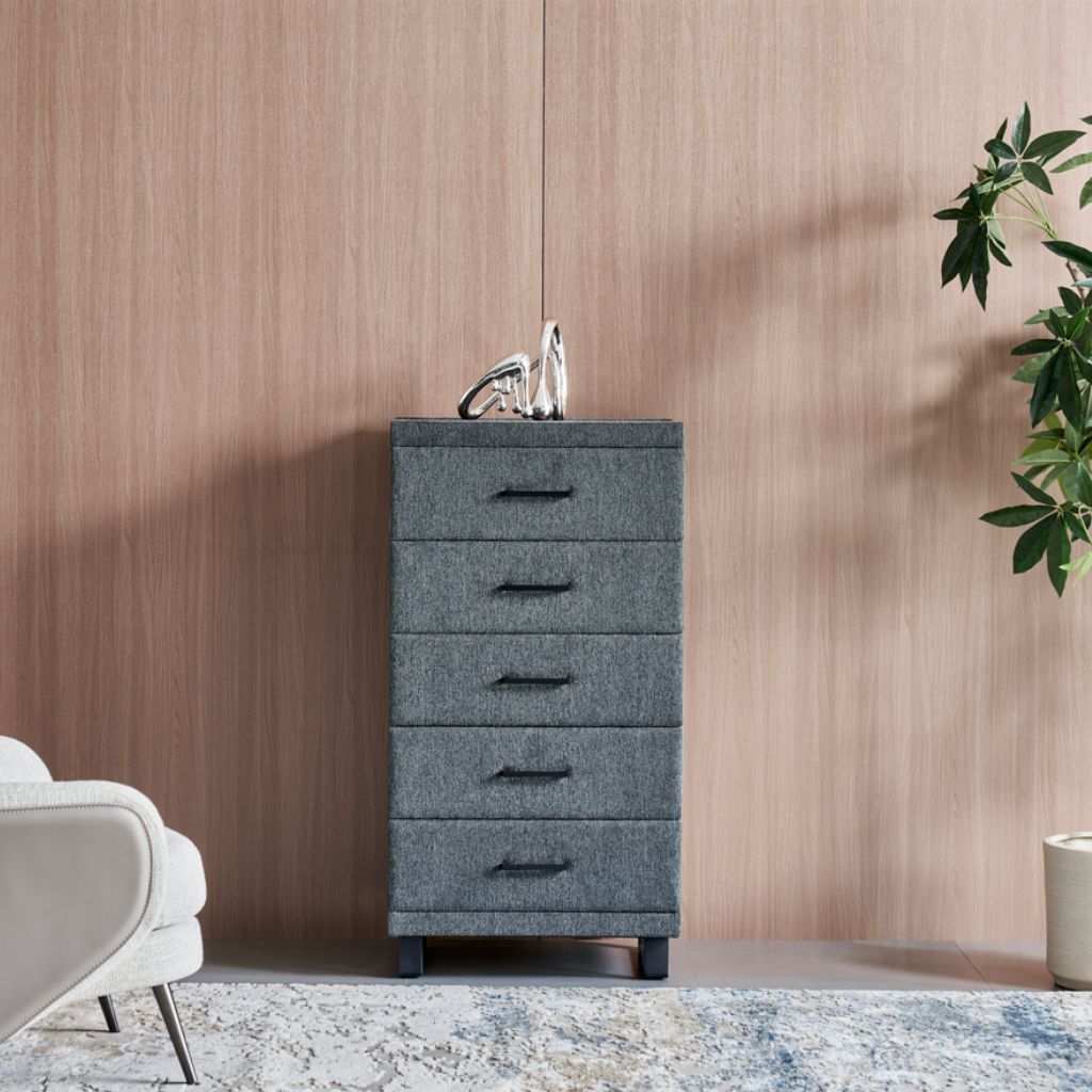 G4 Tallboy in fabric with a sleek slimline design