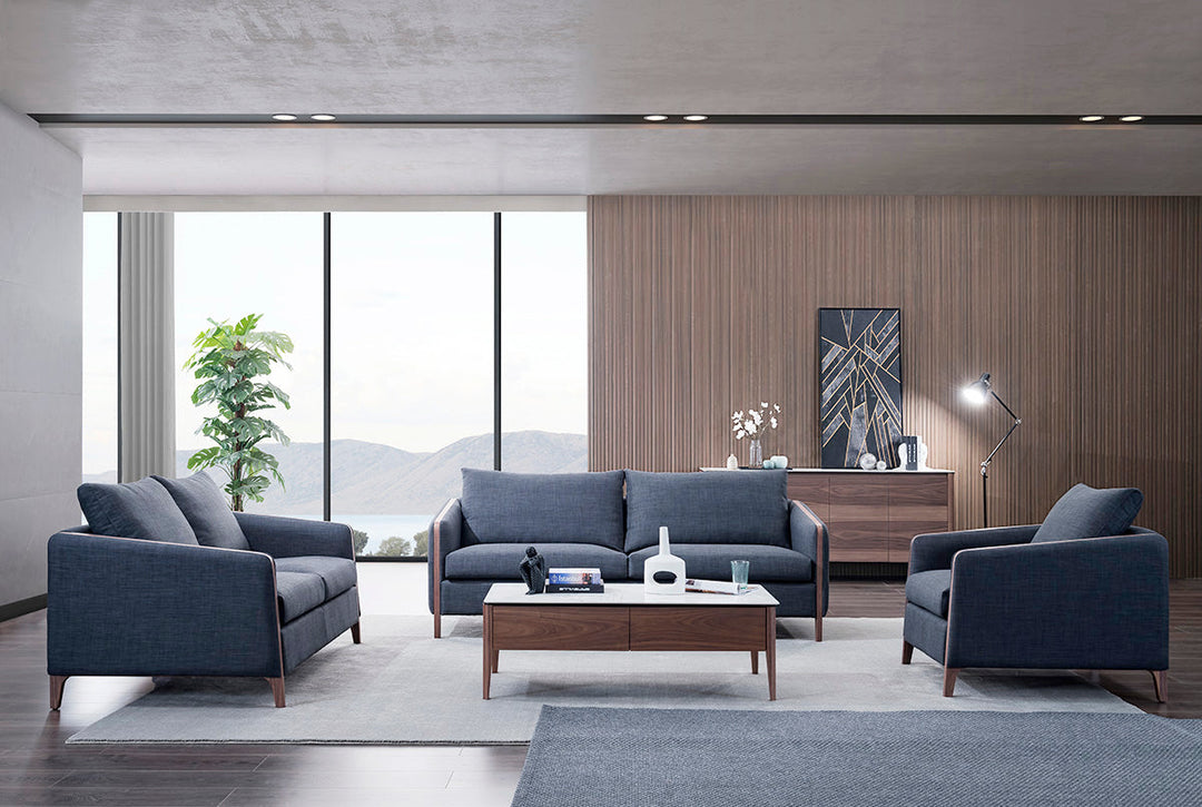GS9009 American Style Fabric Sectional Sofa