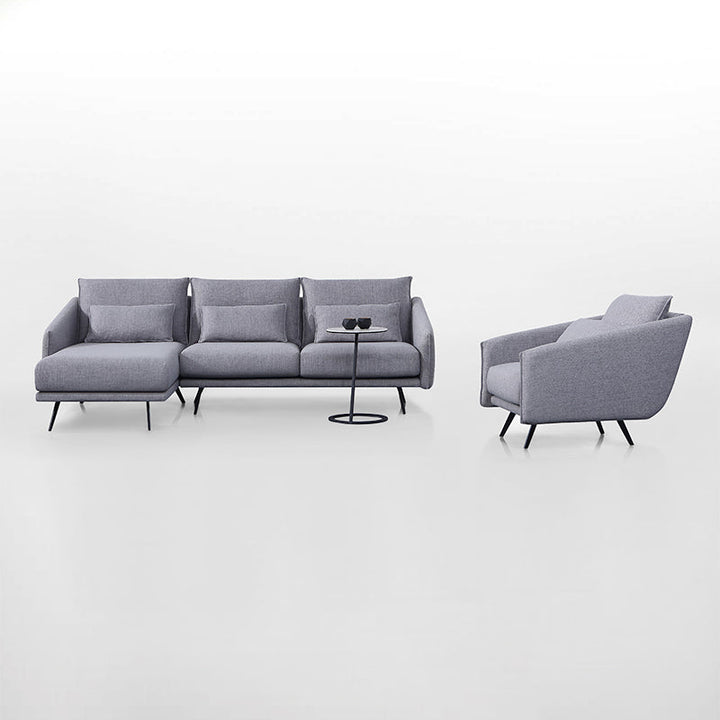 GS9022 Minimalist Apartment Sectional Sofa