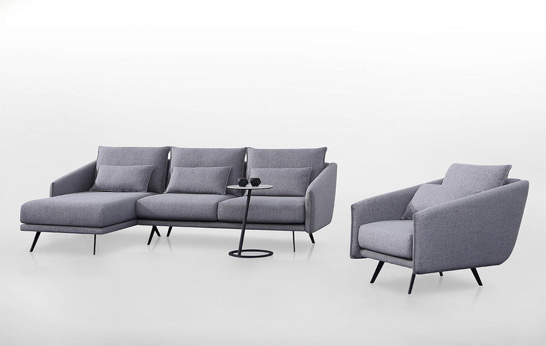 GS9022 Minimalist Apartment Sectional Sofa