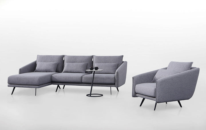 GS9022 Minimalist Apartment Sectional Sofa