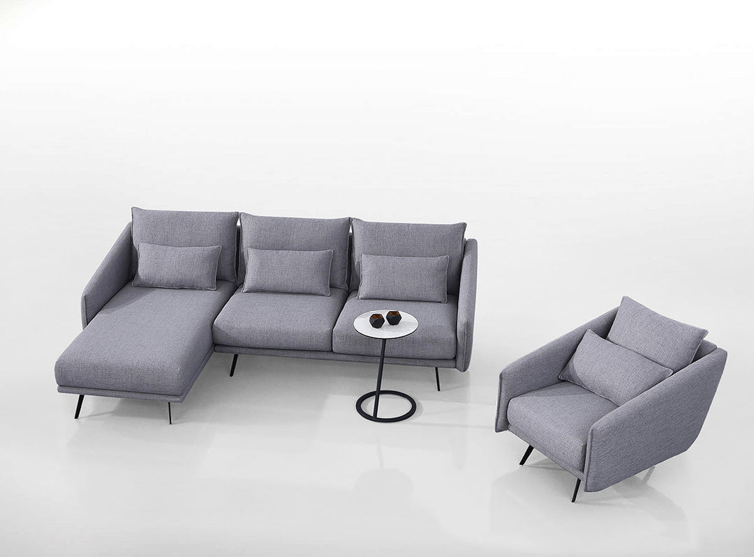 GS9022 Minimalist Apartment Sectional Sofa