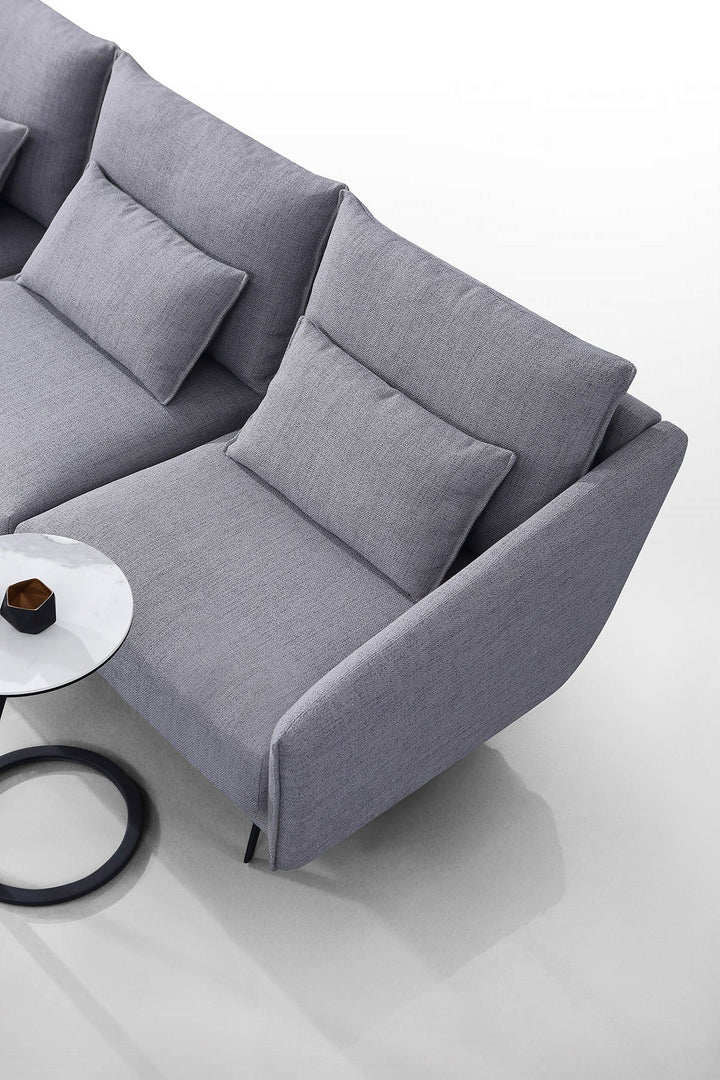 GS9022 Minimalist Apartment Sectional Sofa