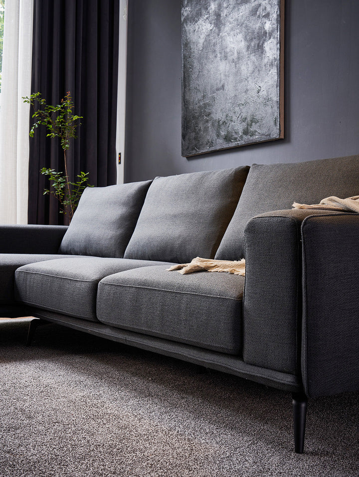 GS9023 Classic Detachable Fabric Sectional Sofa