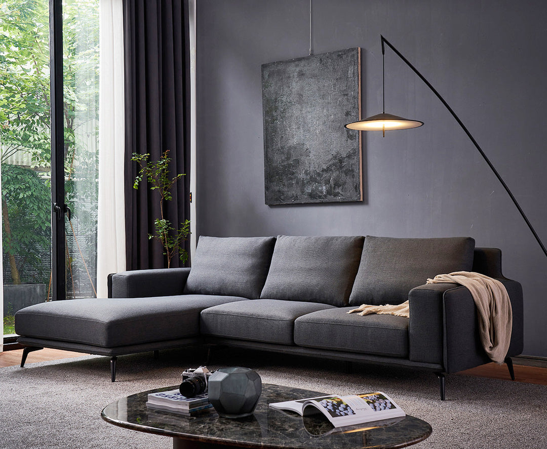 GS9023 Classic Detachable Fabric Sectional Sofa