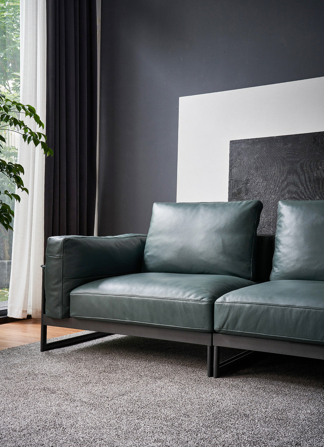 GS9051 American Leather 3 Seater Sofa