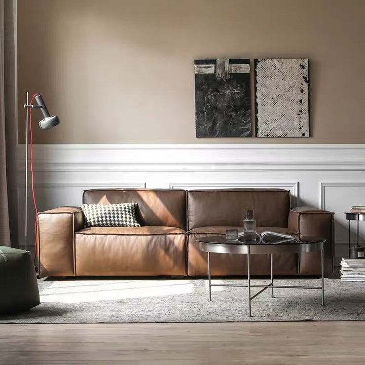 GS9052 Modern Leather Soft Sofa