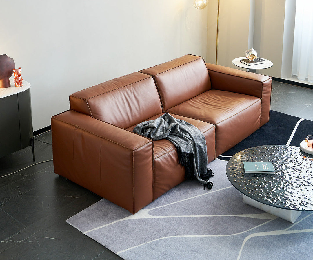 GS9052 Modern Leather Soft Sofa