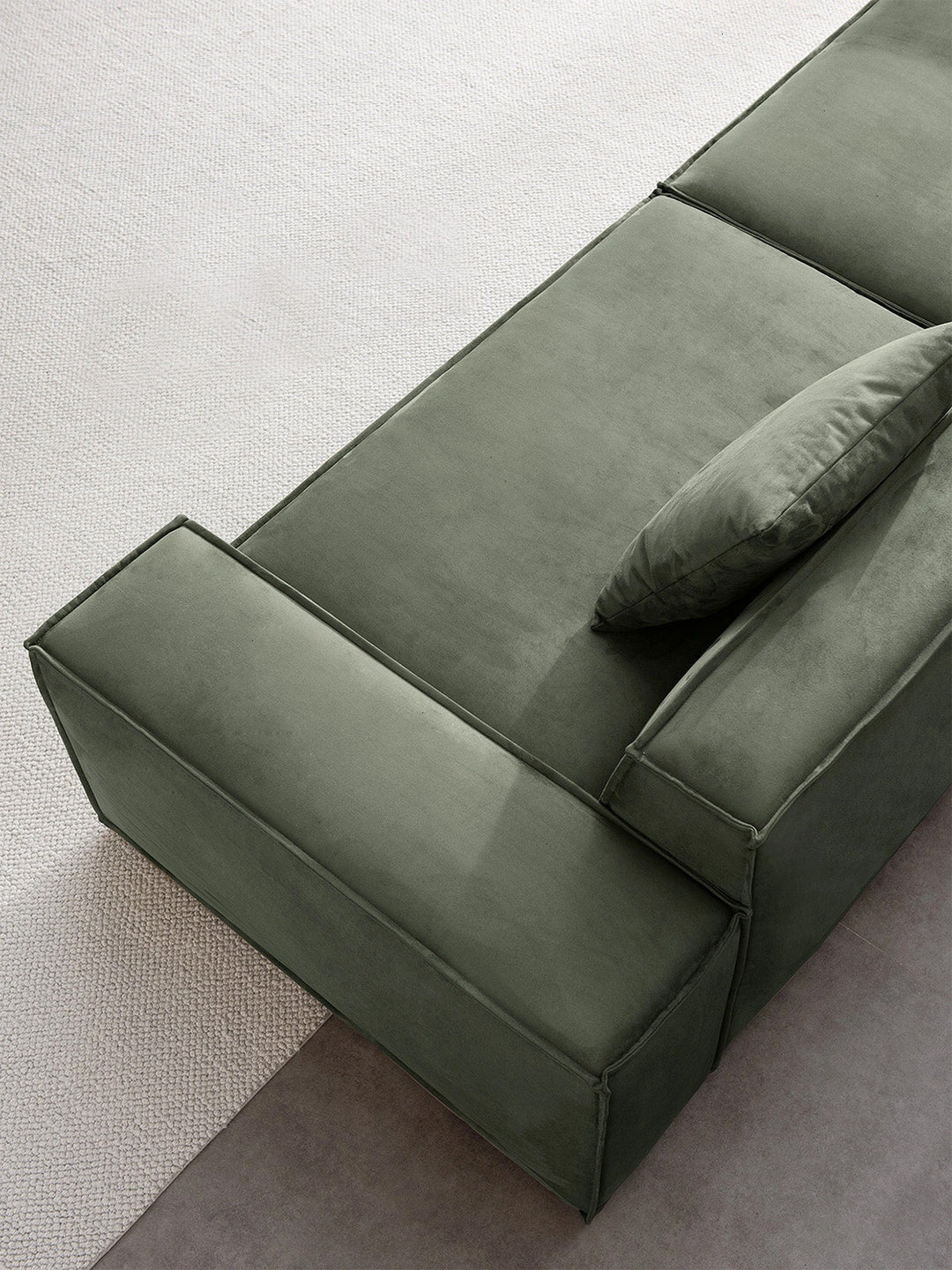 GS9067B Italian Modern Square Sofa