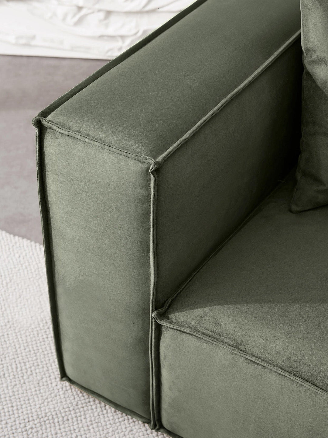GS9067B Italian Modern Square Sofa