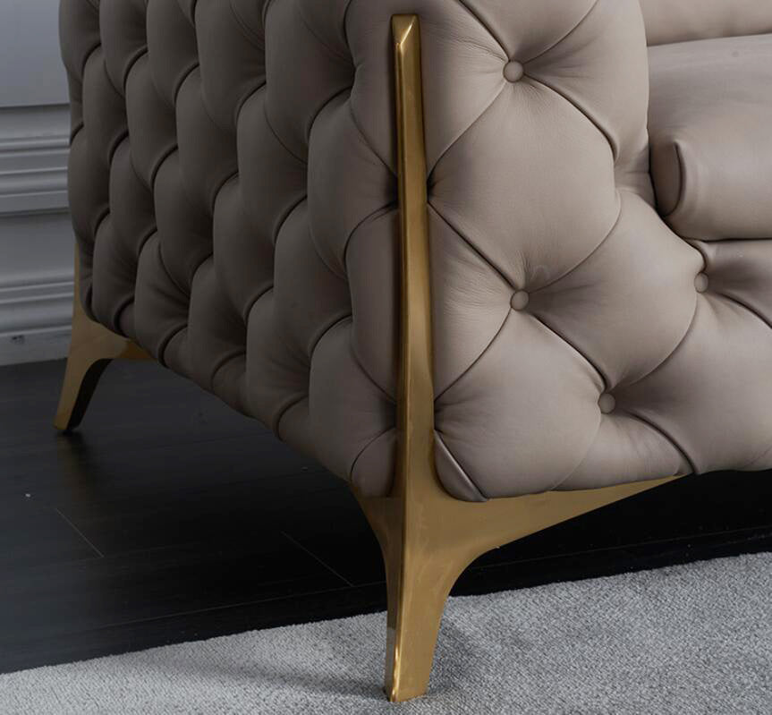GS9075 Italian Luxury Sofa With Metal Leg
