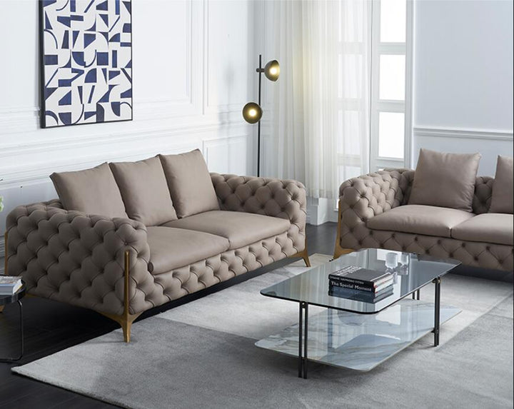 GS9075 Italian Luxury Sofa With Metal Leg