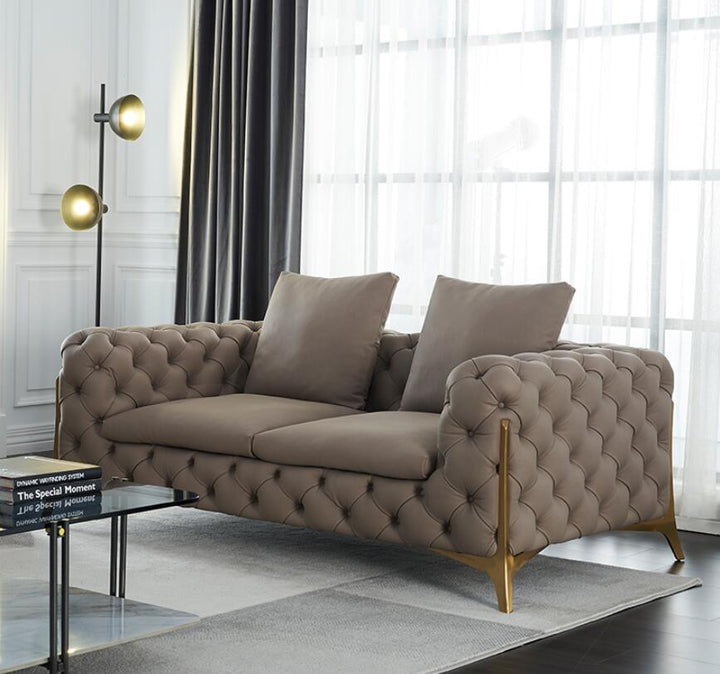 GS9075 Italian Luxury Sofa With Metal Leg