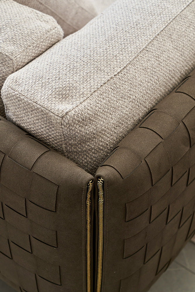 GS9083 Italian Modern Design Woven Sofa