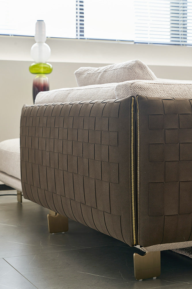GS9083 Italian Modern Design Woven Sofa