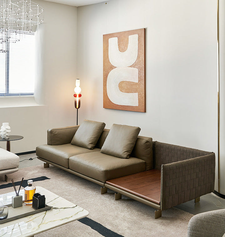 GS9083 Italian Modern Design Woven Sofa