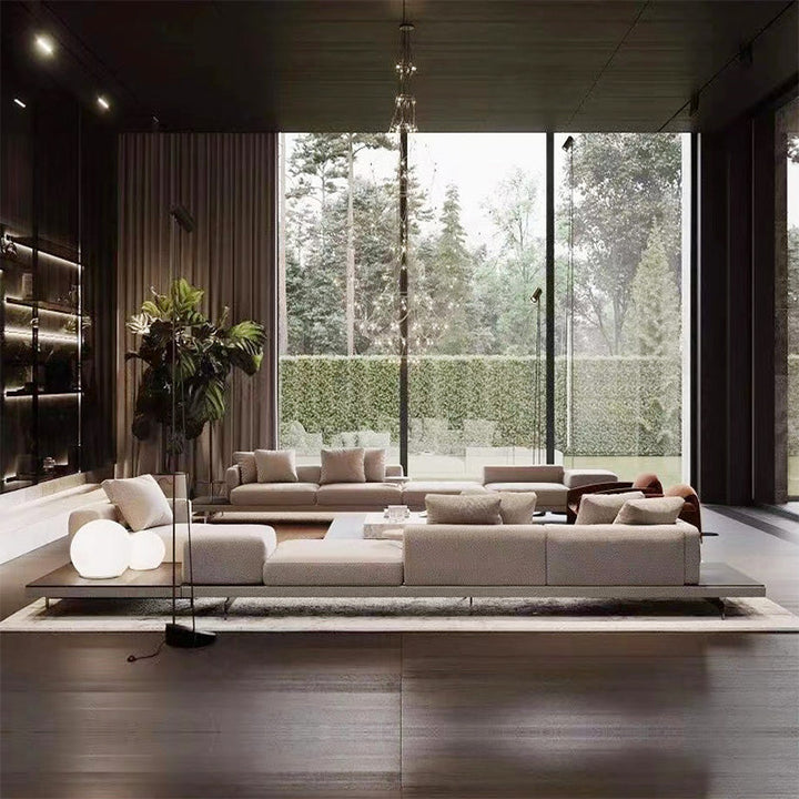GS9101 Italian Modern Sofa With Coffee Table