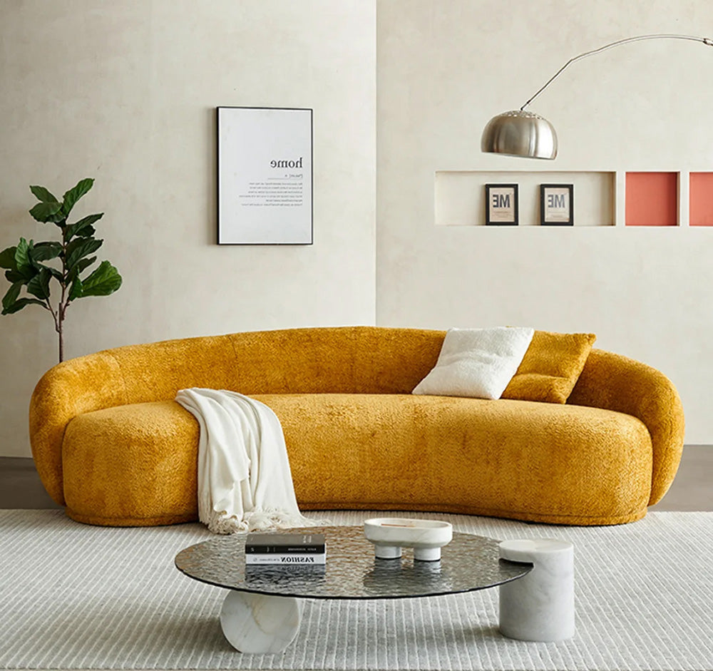 GS9108 Modern Curved Couch