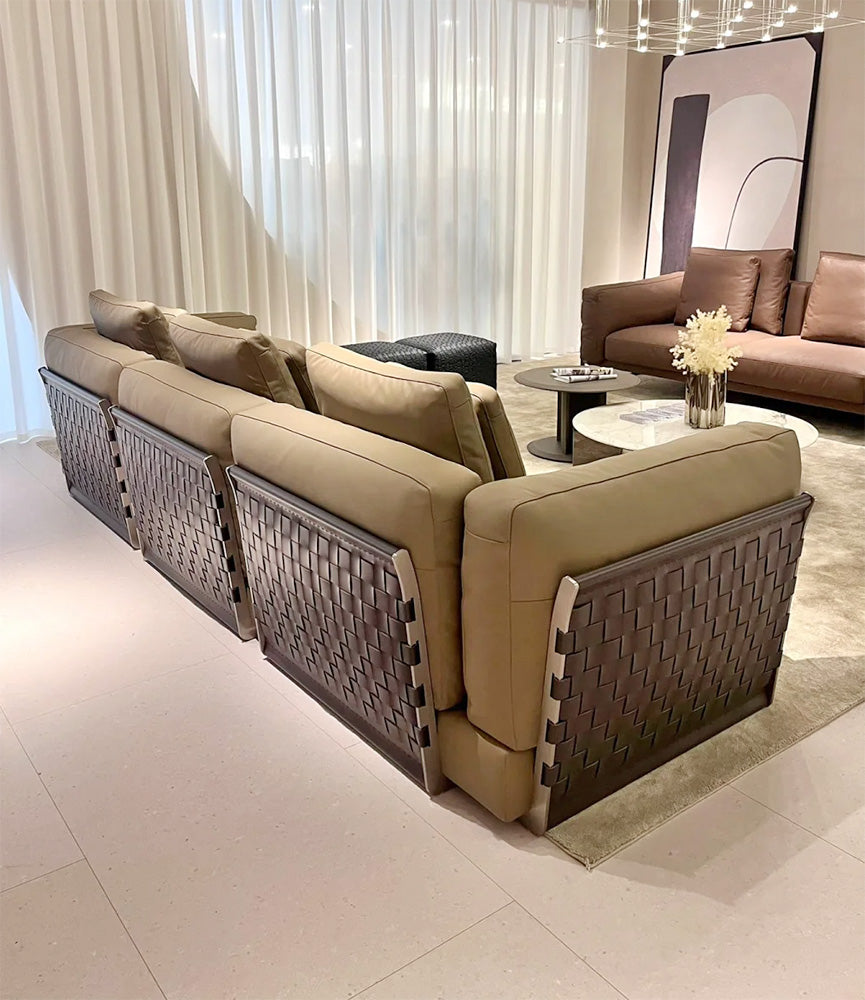 GS9119 Italian Braided Design Sofa