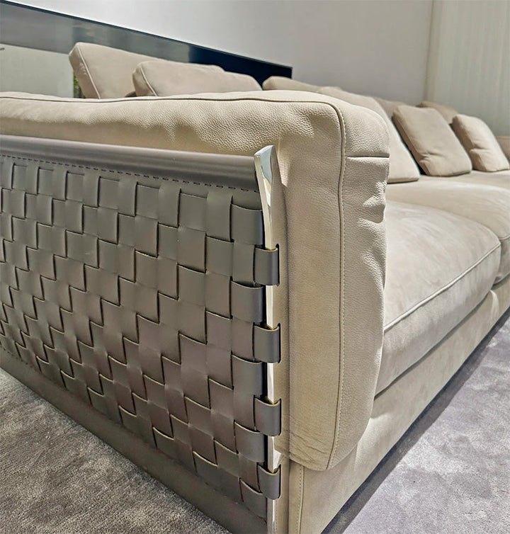GS9119 Italian Braided Design Sofa