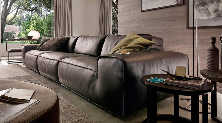 GS9125 Elegant Leather Sofa