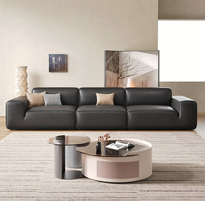 GS9125 Elegant Leather Sofa