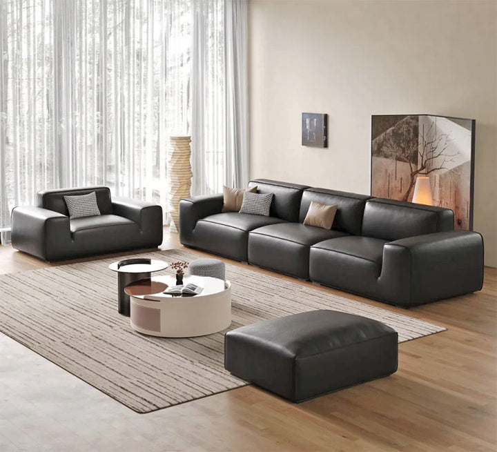 GS9125 Elegant Leather Sofa