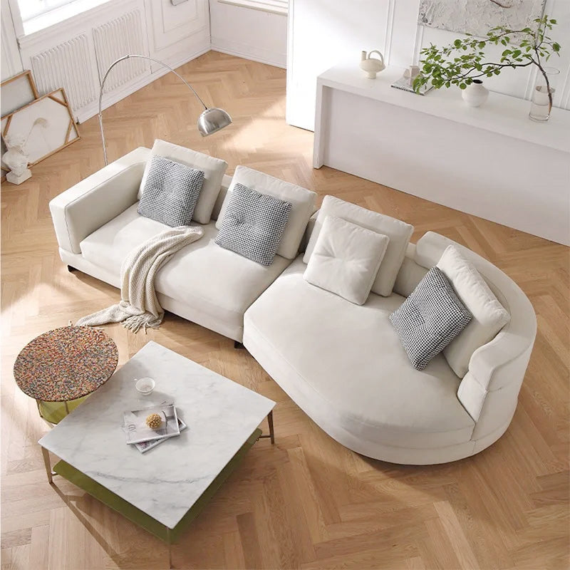 GS9126 Italian Design Modern Cotton Sofa