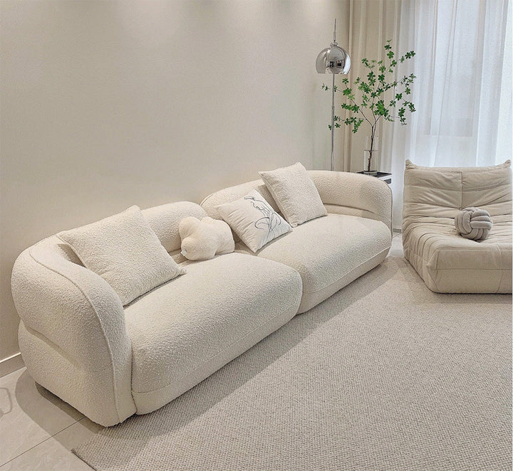 GS9136 Modern Design Cream Style Soft Sofa