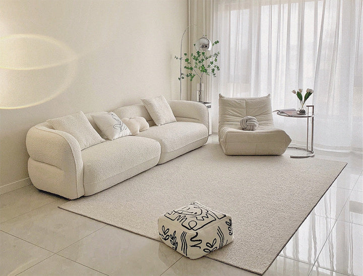 GS9136 Modern Design Cream Style Soft Sofa