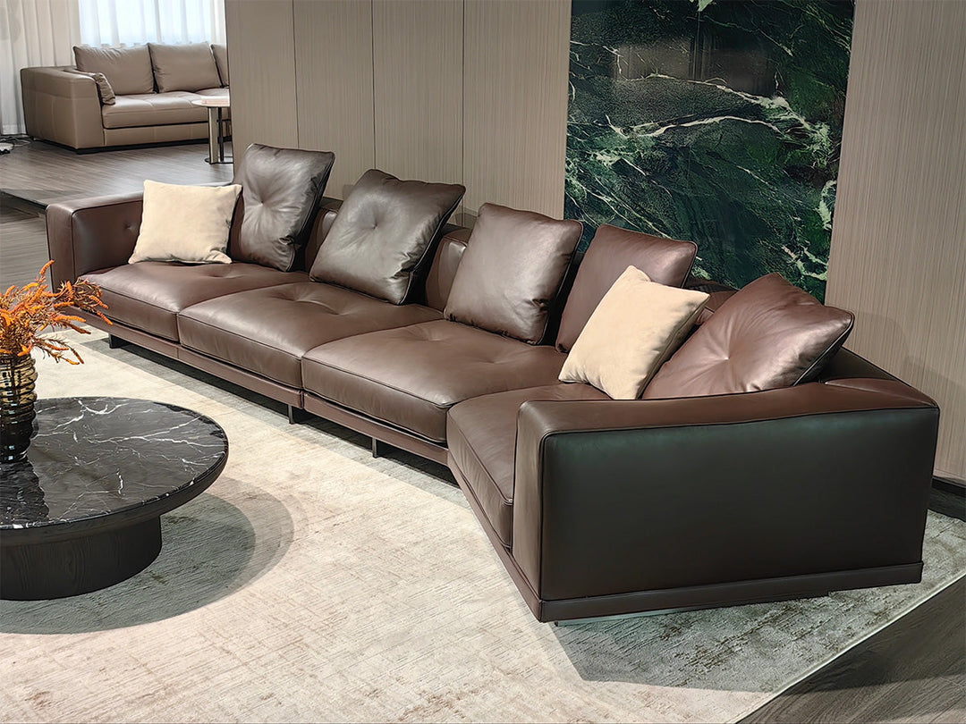 GS9155 Italian Design Corner Sectional Sofa