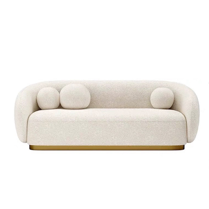 GS9156 Italian Modern Iambswool Soft Sofa