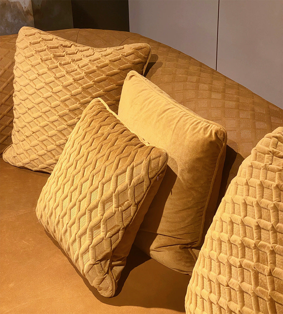 GS9158 Italian Luxury Modern Quilting Crafts Sofa