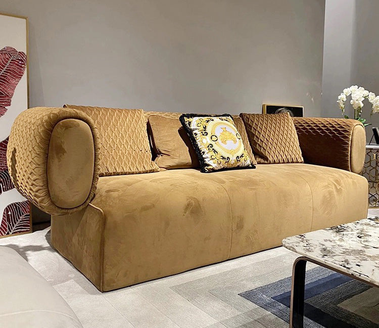 GS9158 Italian Luxury Modern Quilting Crafts Sofa