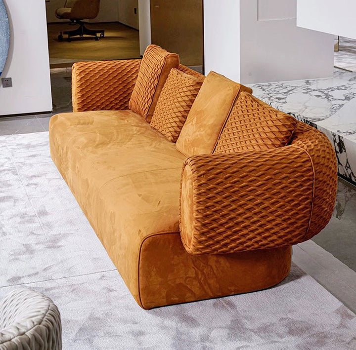 GS9158 Italian Luxury Modern Quilting Crafts Sofa