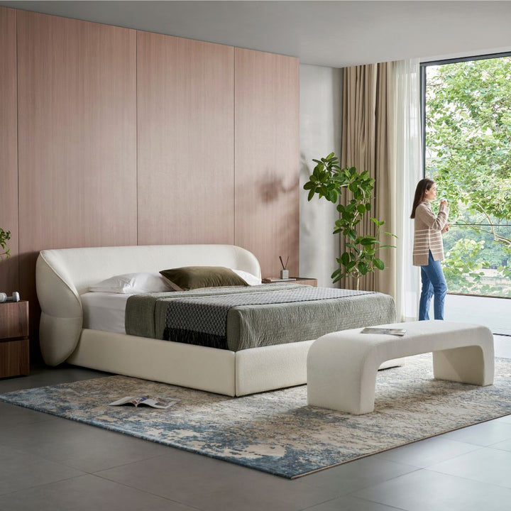 Pescara Bed with under-bed storage open