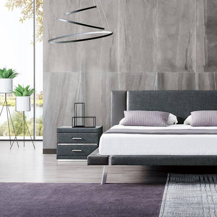 G6 Bedside Table with square contemporary lines