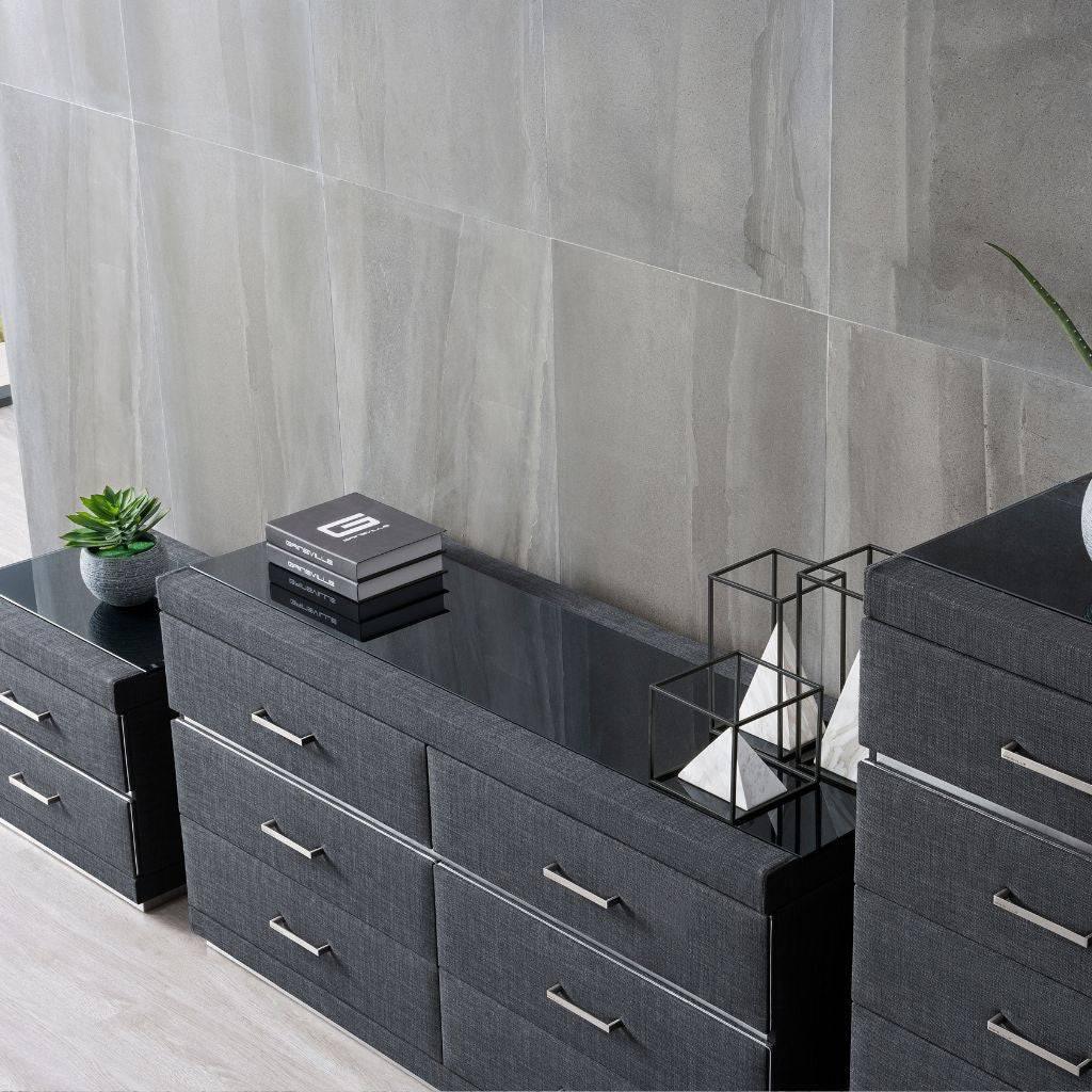 G6 Bedside Table styled in a modern bedroom